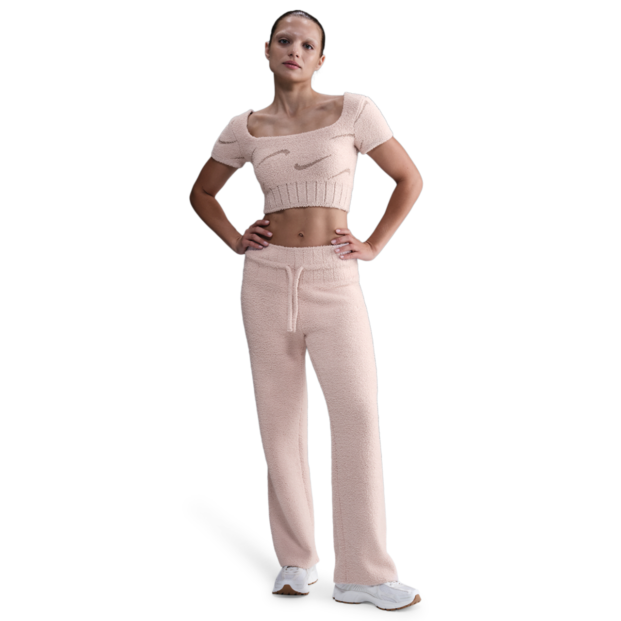 Nike Sportswear Phoenix -lyhythihainen neulepaita