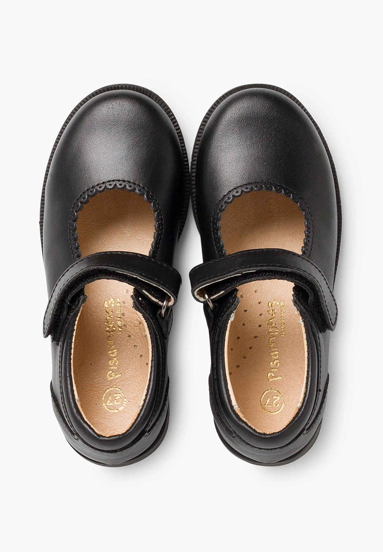 Pisamonas MERCEDITAS - Ballerinas mit Knöchelriemen - schwarz