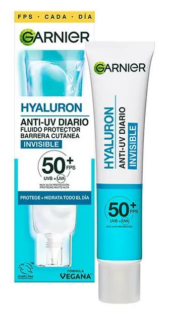 „Hyaluron“ nematomas apsauginis kremas nuo saulės su SPF50 apsauga nuo UV spindulių Veido apsauga