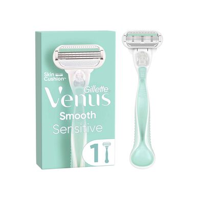 Gillette Venus Smooth Sensitive holiaci strojček 1 kus 1 kus