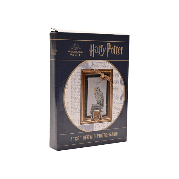 Harry Potter Alumni arany képkeret Hedwig