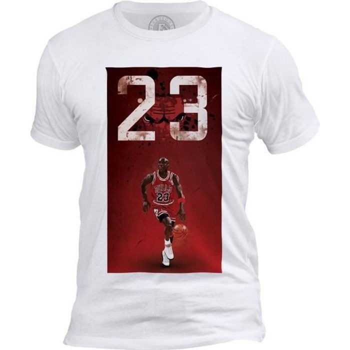 T-shirt da uomo - Favolosa - Michael Jordan 23 - Girocollo - Maniche corte - Basket