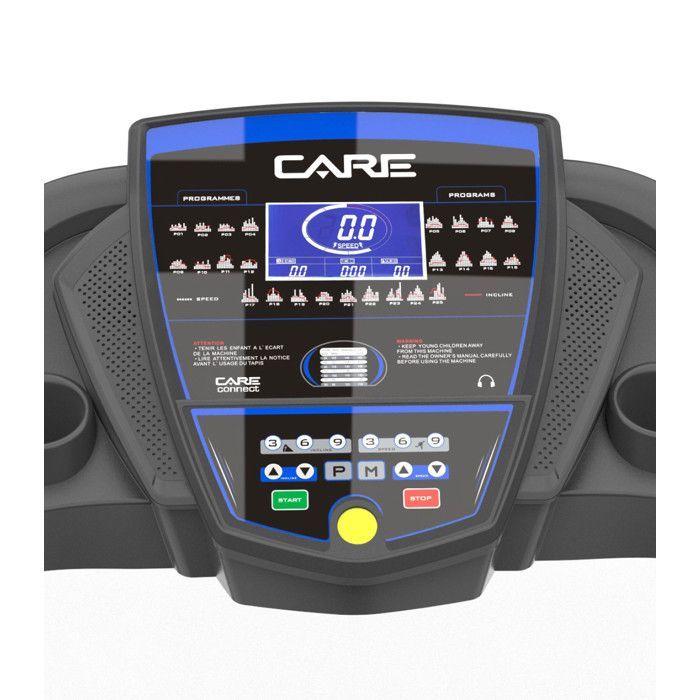 Tapis de course Connecté CARE - CT-5584-3 - 18km/h - Kinomap
