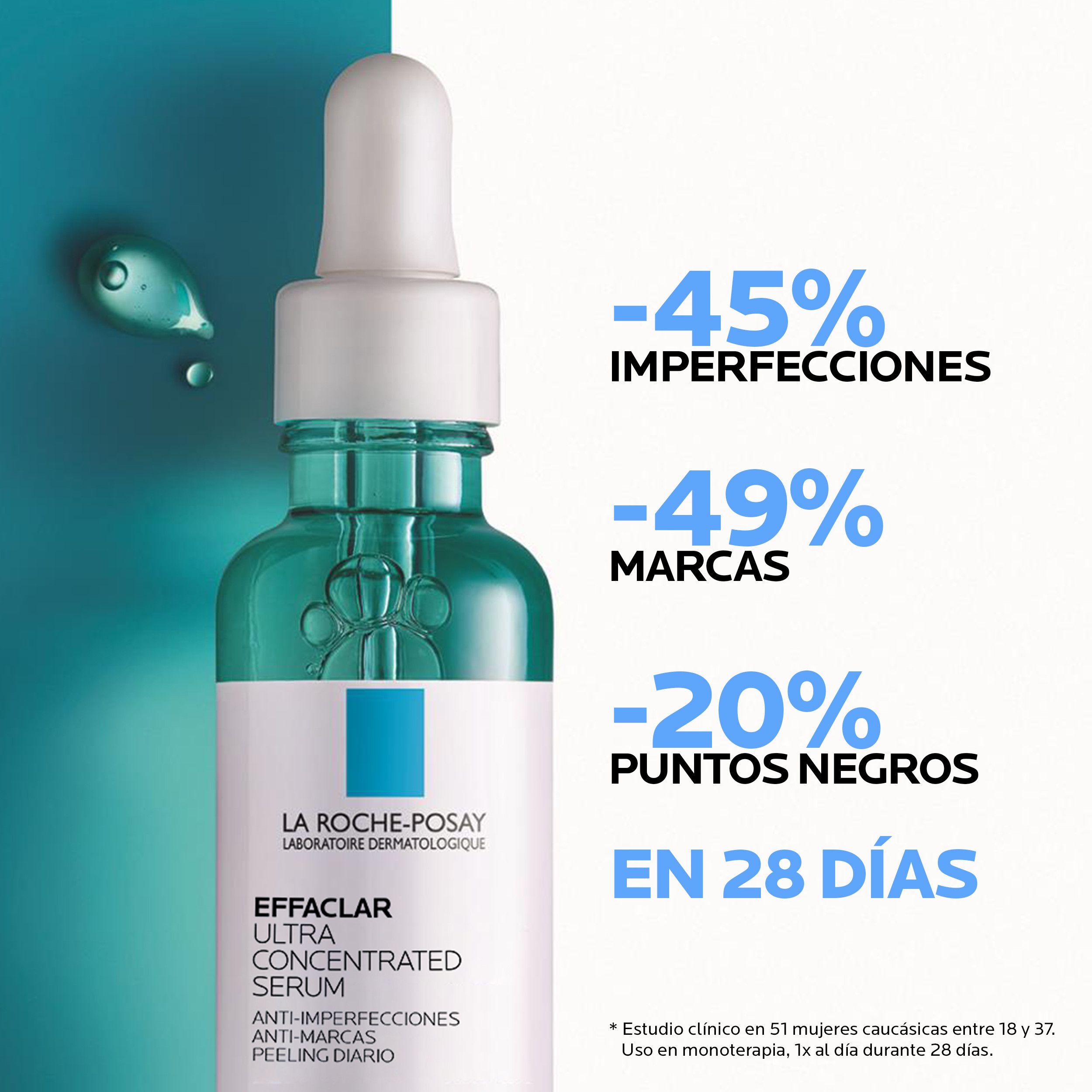 Effaclar ultra koncentriran serum proti nepravilnostim Zdravljenje aken