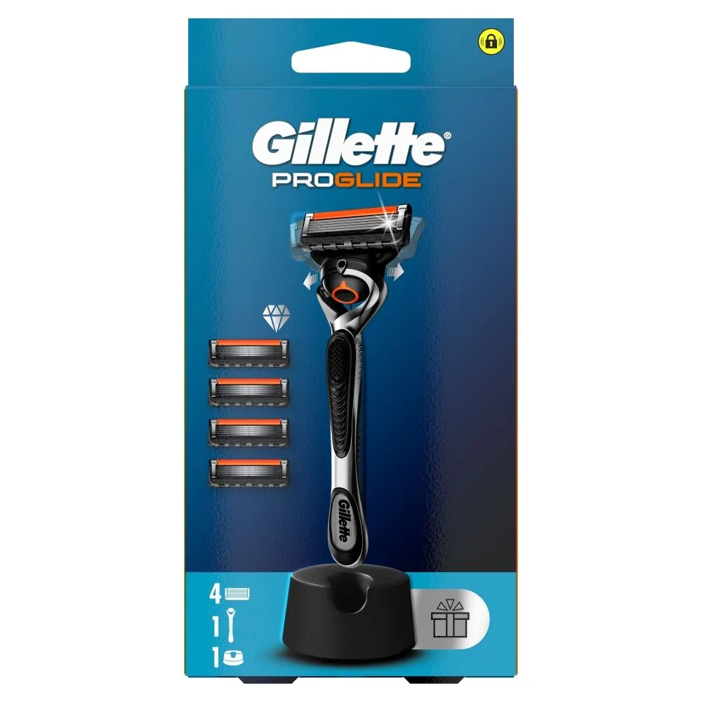 Gillette Fusion Proglide Maszynka do golenia + wkłady 4 szt.