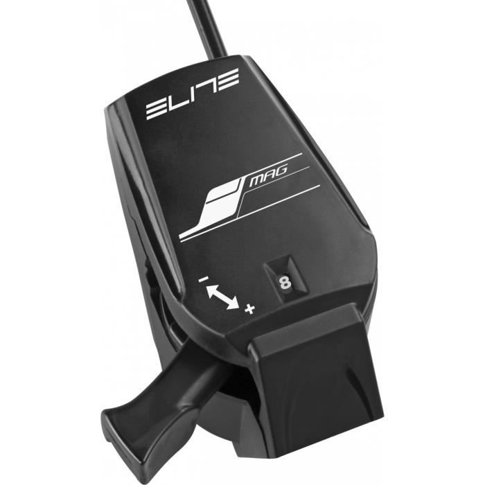 Bicicleta estática ELITE - Qubo Power Smart B+ - Rodillos magnéticos - Sensor Bluetooth y Wi-Fi - Estructura compacta