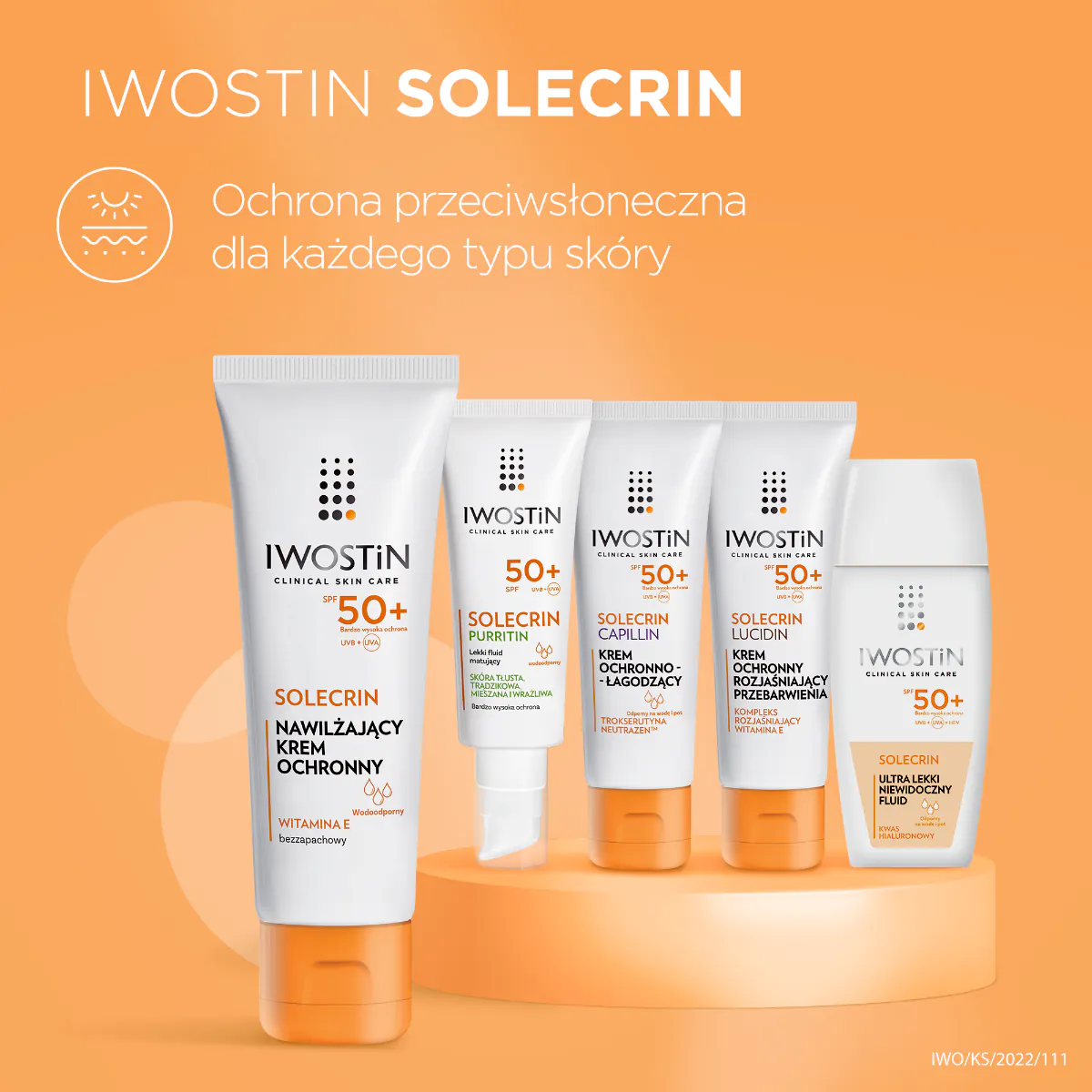 Iwostin Solecrin Krem ochronny SPF 50+
