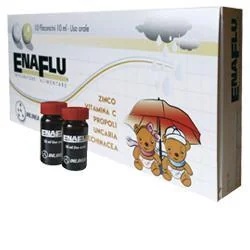 Suplemento dietético INLINE EnaFlu, 10 frascos