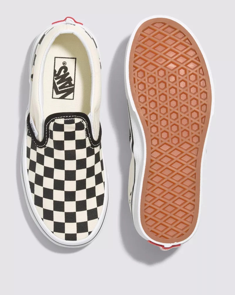 Kids Classic Slip-On Checkerboard Shoe