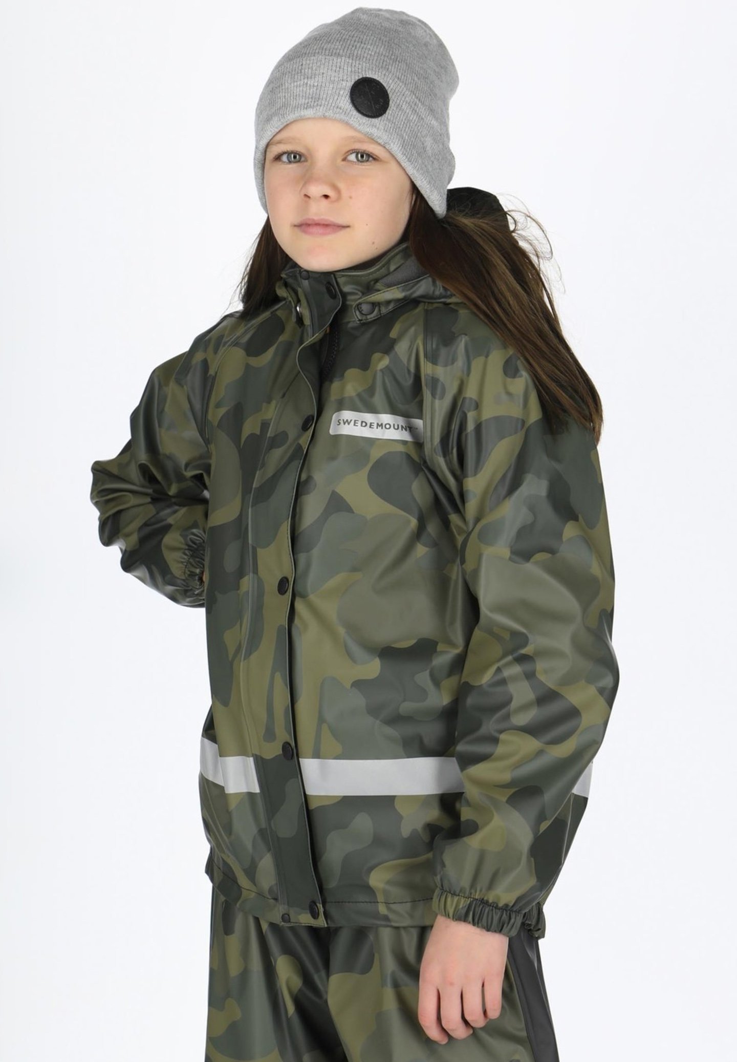 Swedemount DROP SET - Tuta da neve - mimetica