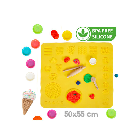 Kreativer Spieltisch, roba x Play-Doh, inklusive Knete und Zubehör
