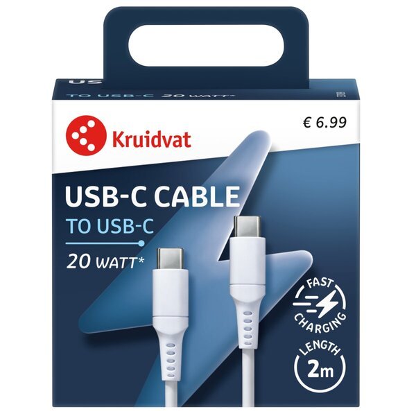 Круидват 20W USB-C на USB-C кабл
