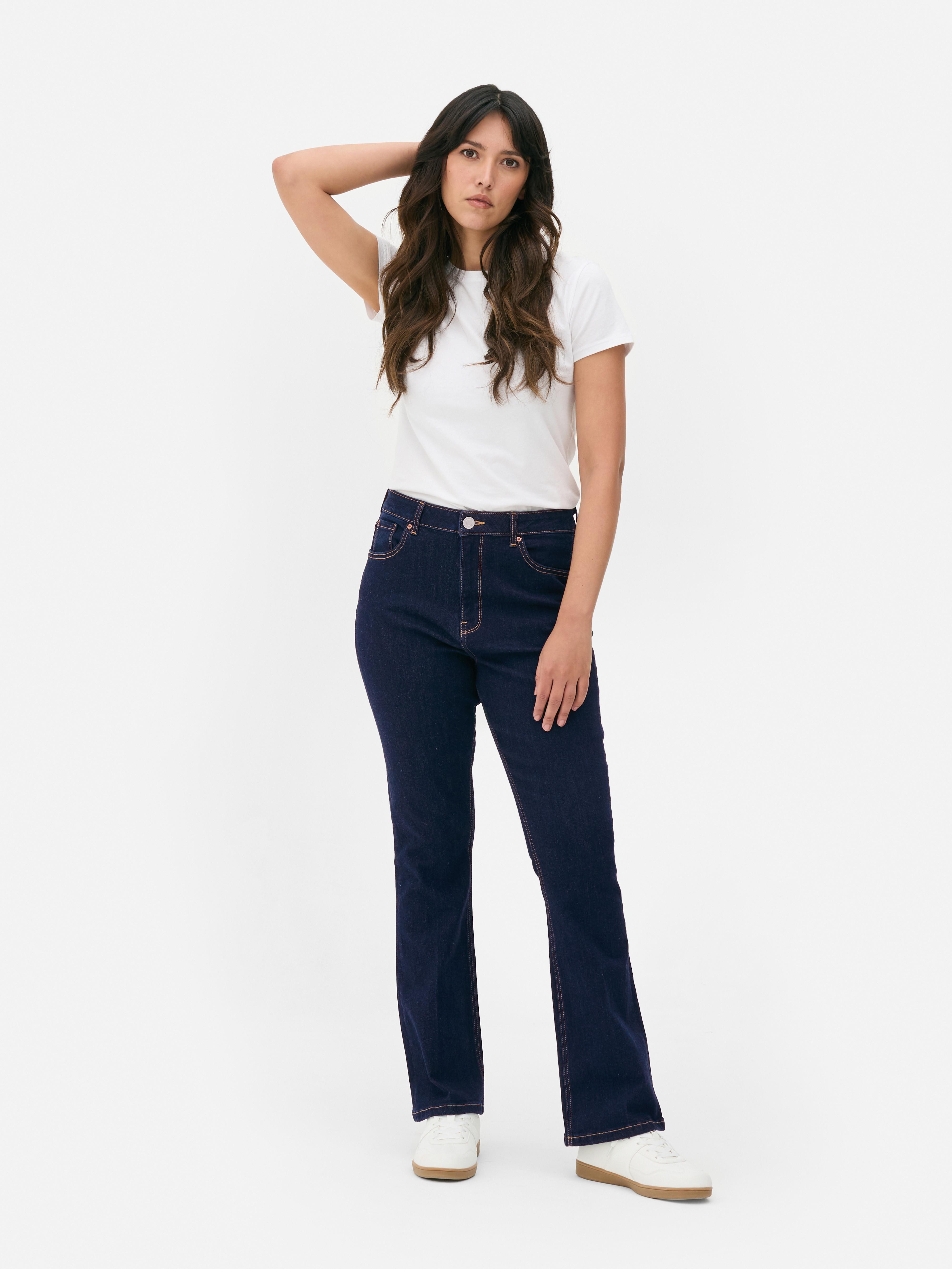 Blugi modelatori bootcut Paula Echevarría Blugi bootcut cu efect modelator și cinci buzunare
