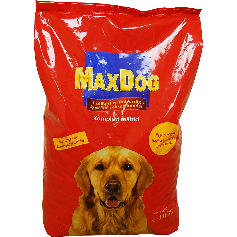 MaxDog Fuldfoder til hunde 10 kg, MaxDog