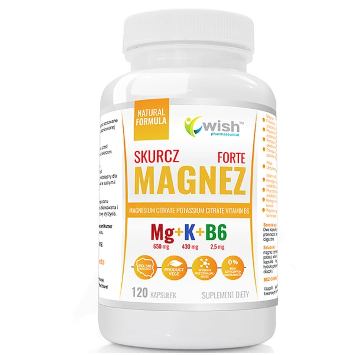 Wish Magnezijev kontrakcijski sirup proti bolečinam