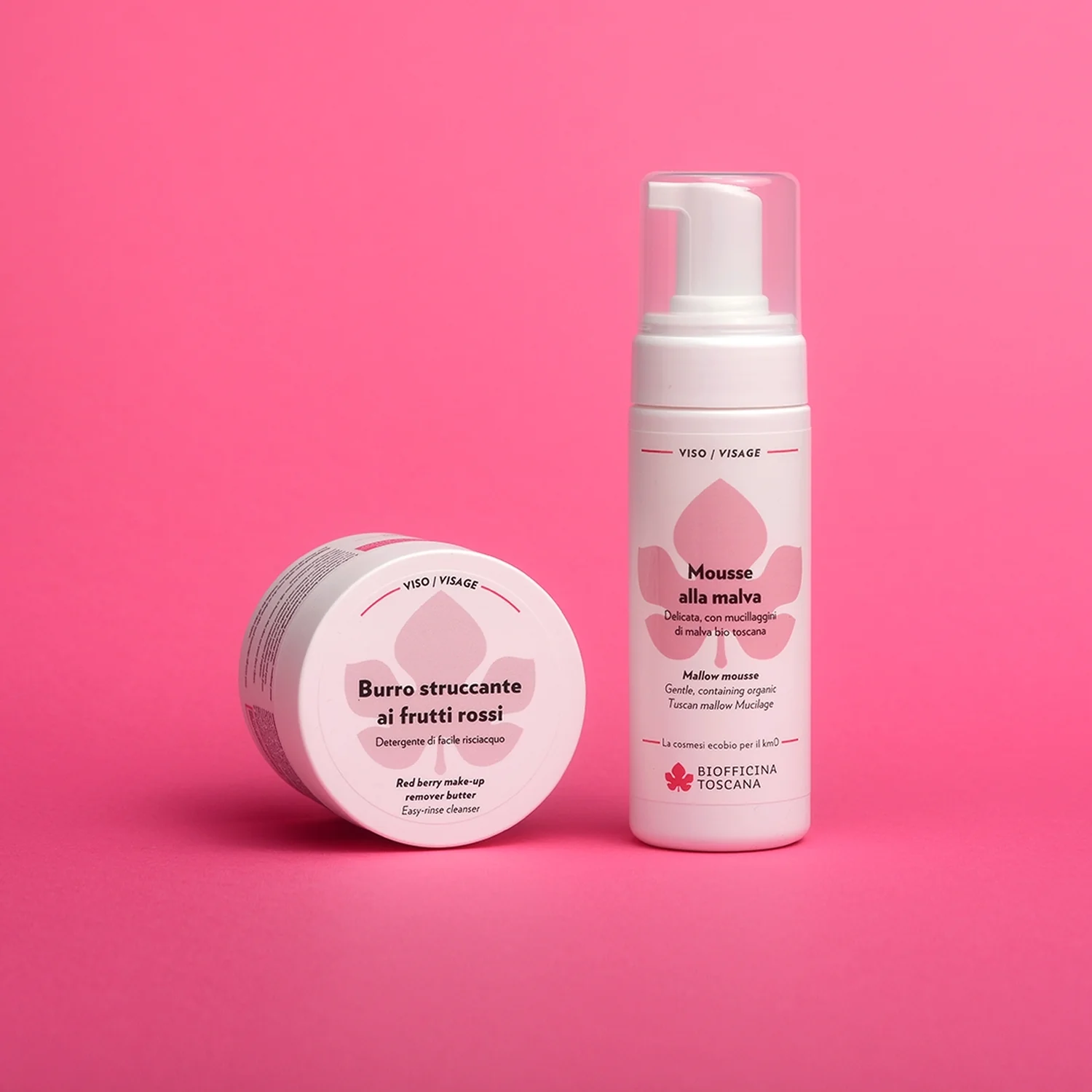 Illuminante Burro struccante ai frutti rossi - Crema detergente viso