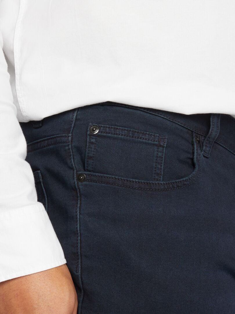 Calça jeans slim de 5 bolsos - L30 - AZUL