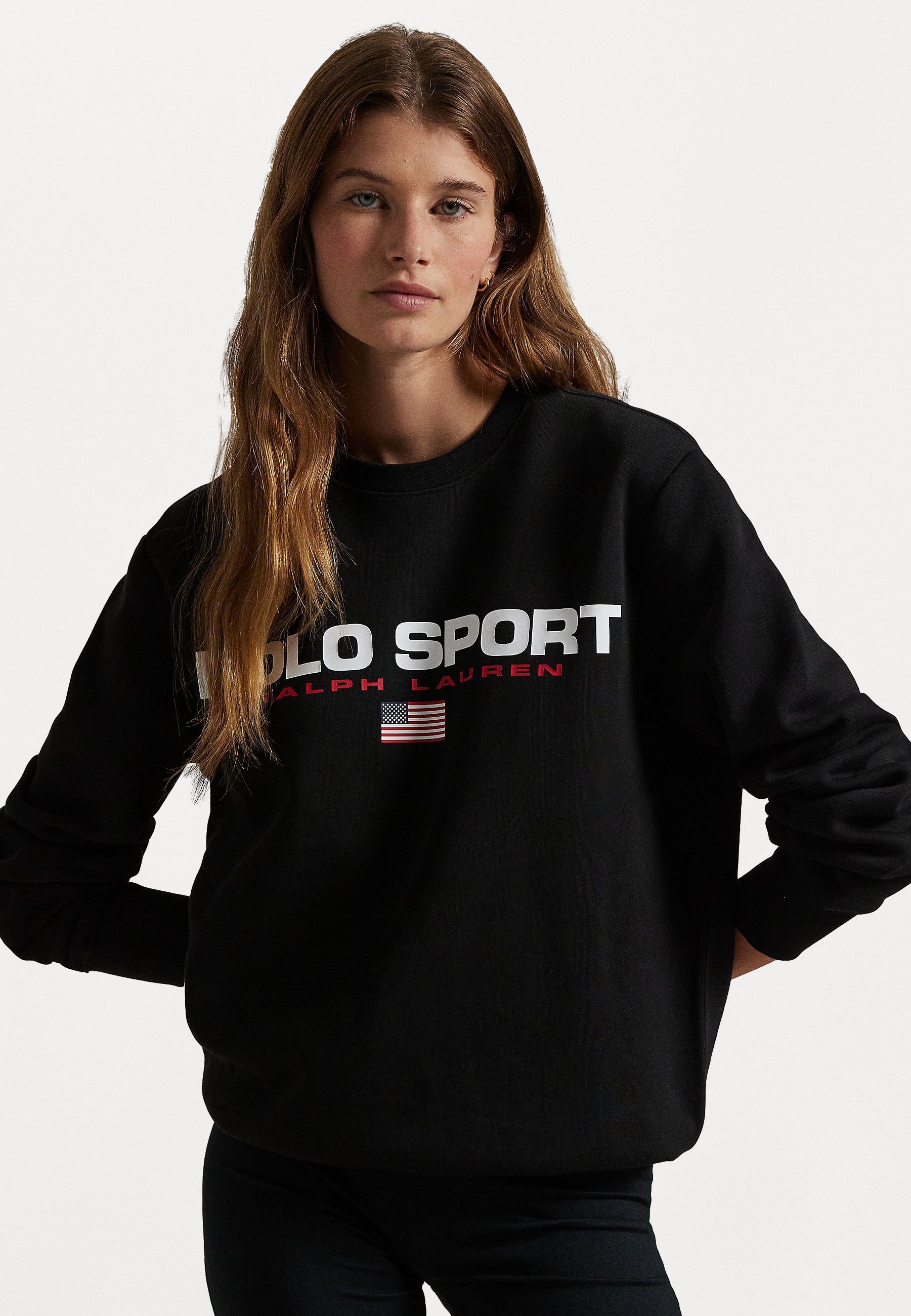 Polo Ralph Lauren POLO SPORT SWEATSHIRT UNISEX - Collegepaita - navy/valkoinen