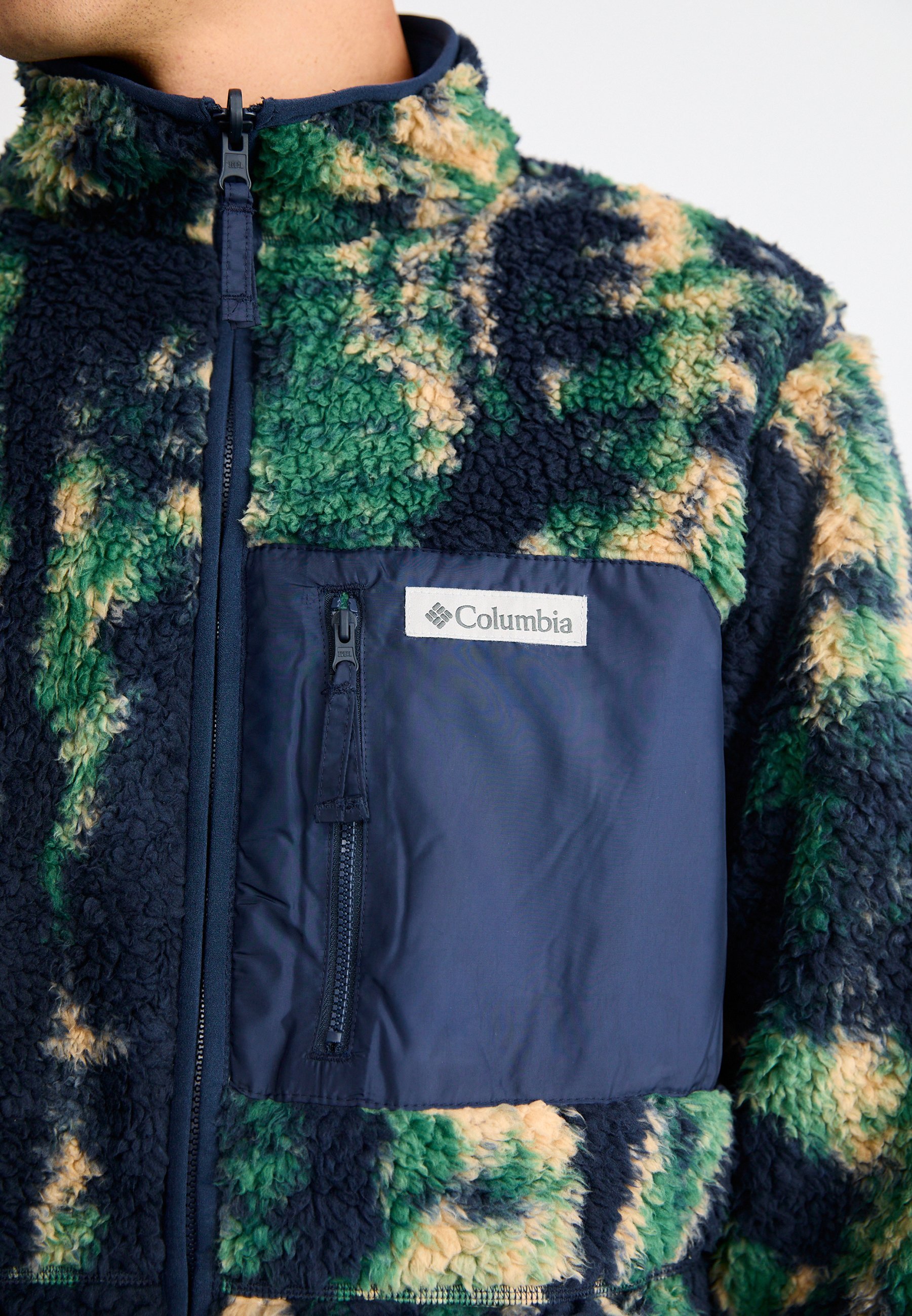 Veste polaire réversible Columbia WINTER PASS™ - bleu marine universitaire