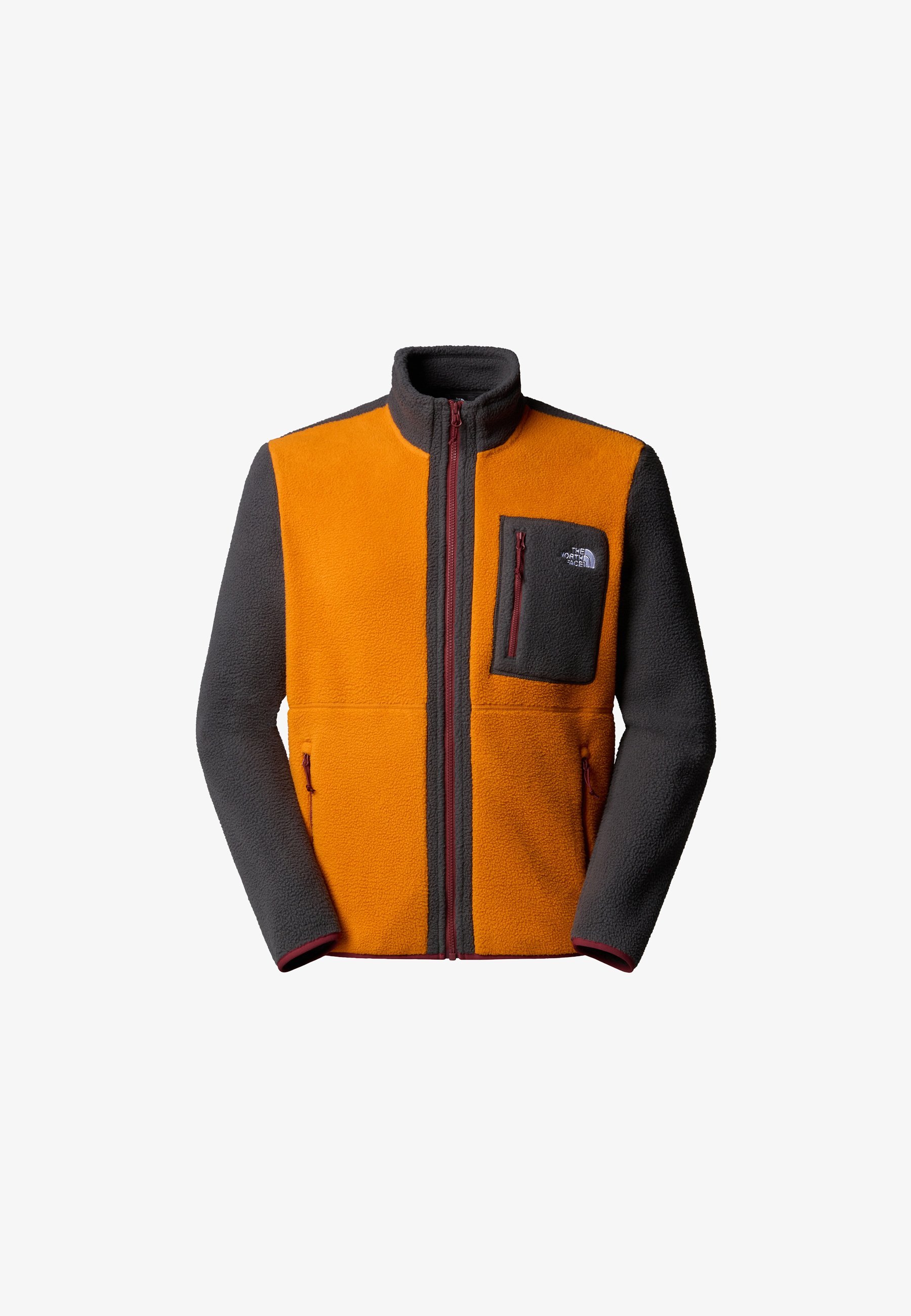 The North Face M YUMIORI FULL ZIP - Fleecejack - agaat oranje asfalt gr