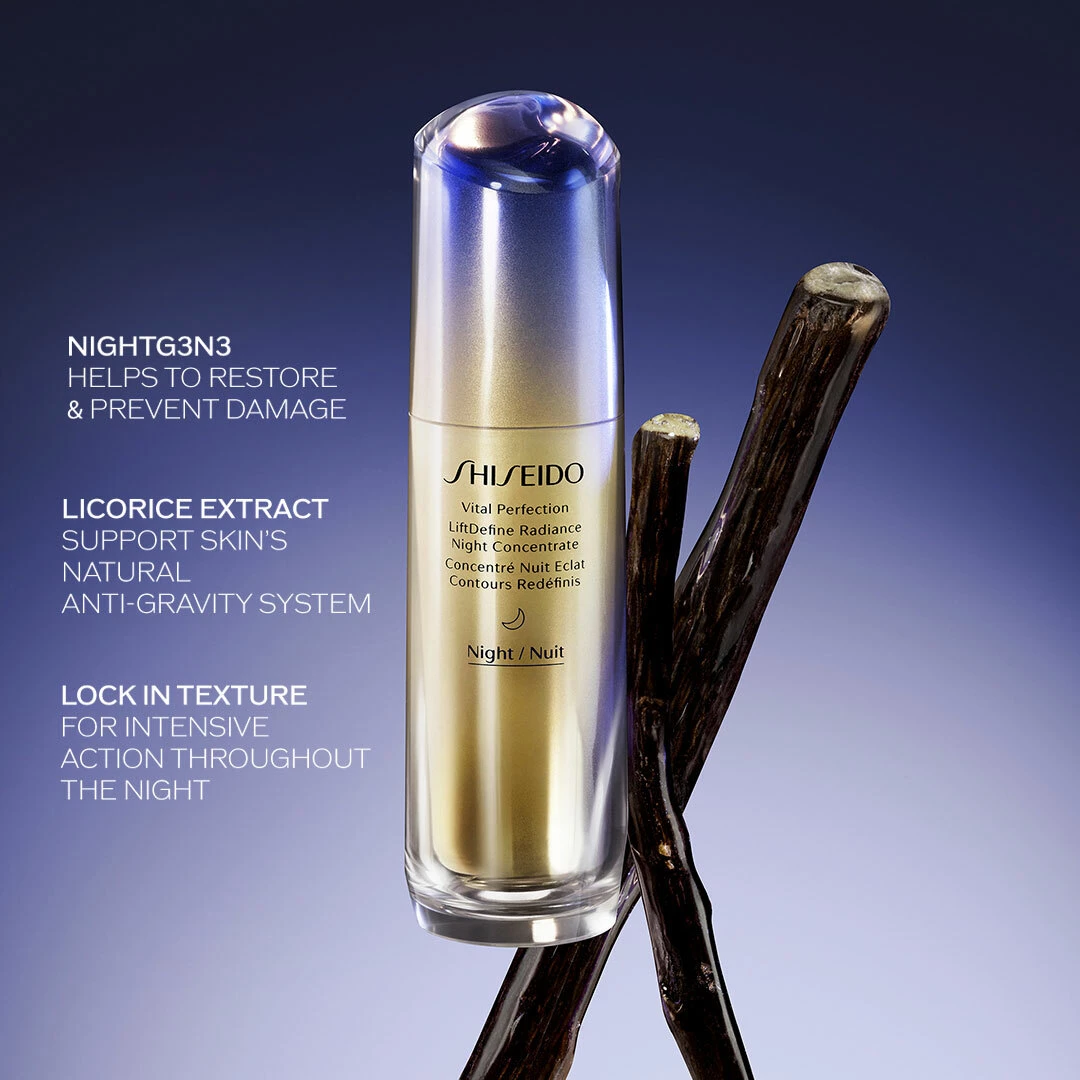 Vital Perfection Liftdefine Radiance éjszakai koncentrátum 80 ml - Shiseido