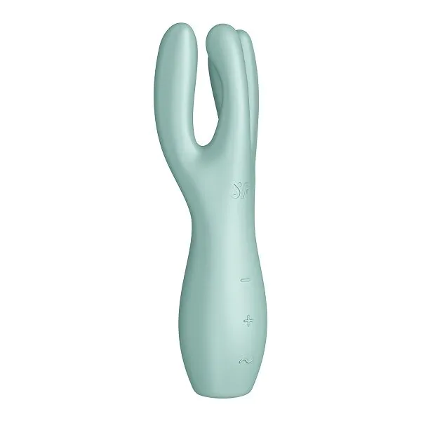 Satisfyer Masażer Threesome 3 Mint uka