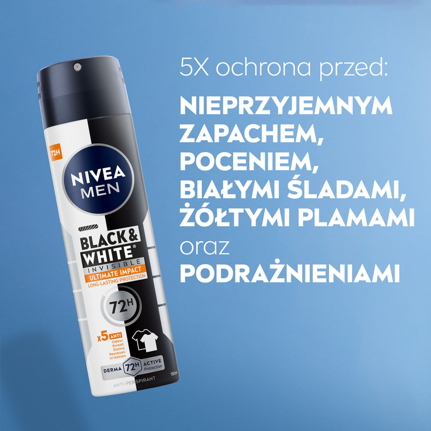 Nivea Men Preto e Branco Ultimate Impact