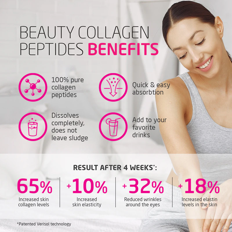 VPLab Beauty Collagen Peptides, suplemento alimentar de colágeno hidrolisado