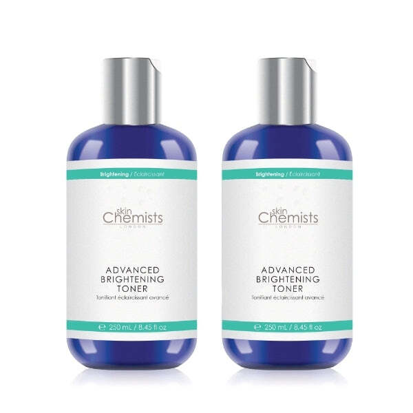 skinChemists Advanced Brightening Toner Dvojbalení 2 x 250ml