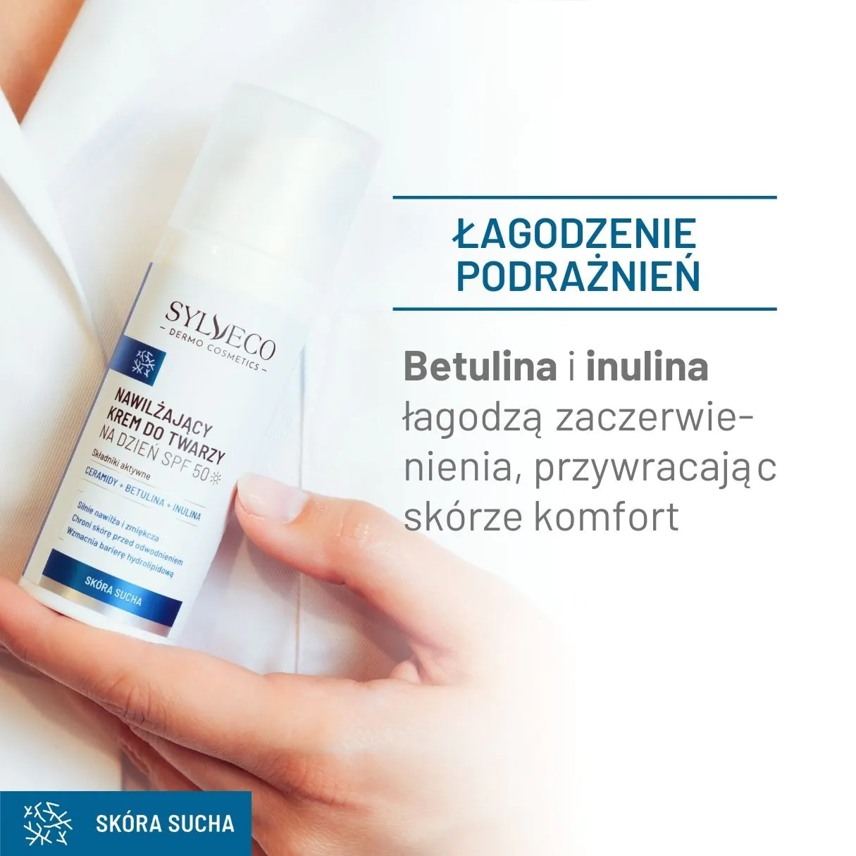 Sylveco Dermo Nawilżający krem do twarzy na dzień