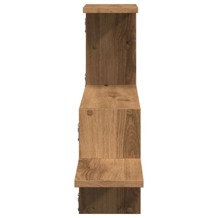 vidaXL Étagère murale chêne artisanal 104x15x49 cm bois d'ingénierie 853208