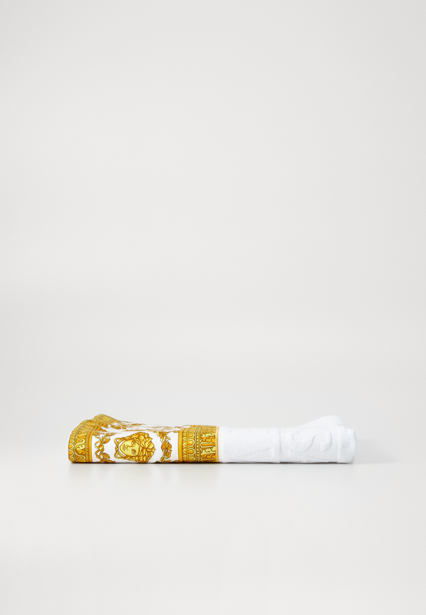 Versace BATH TOWEL I HEART BAROQUE - Håndkle - hvit/gullfarget