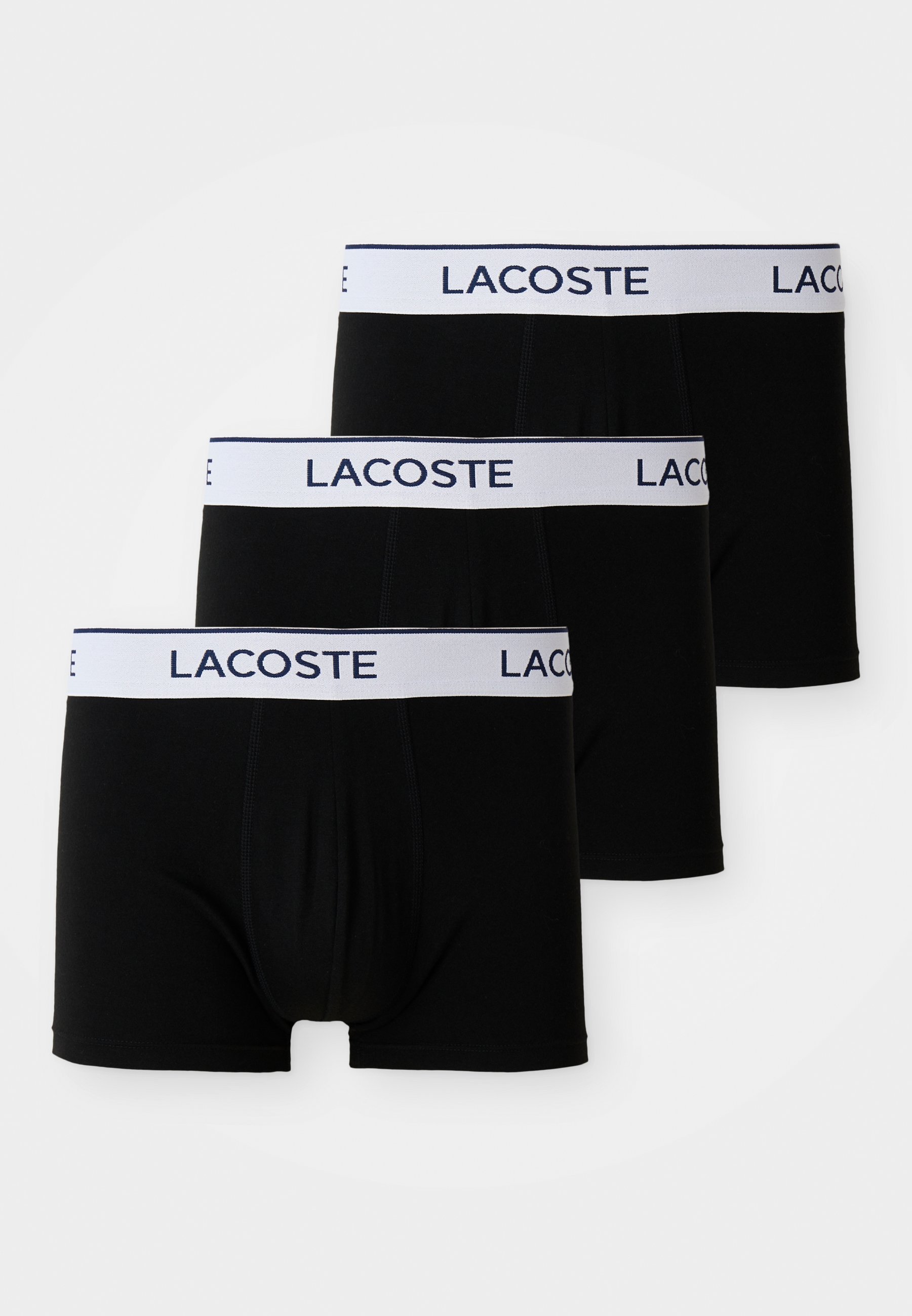 Lacoste TRUNK 3-PACK - Boxershorts - zwart
