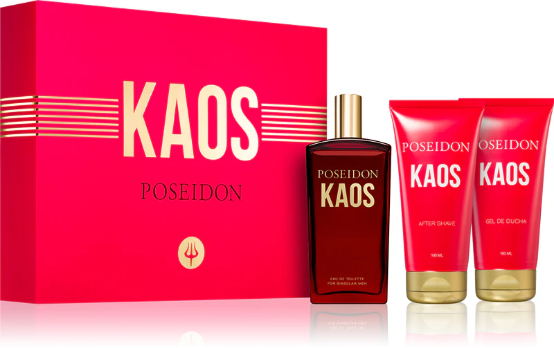 Instituto Español Poseidon Kaos Geschenkset für Männer