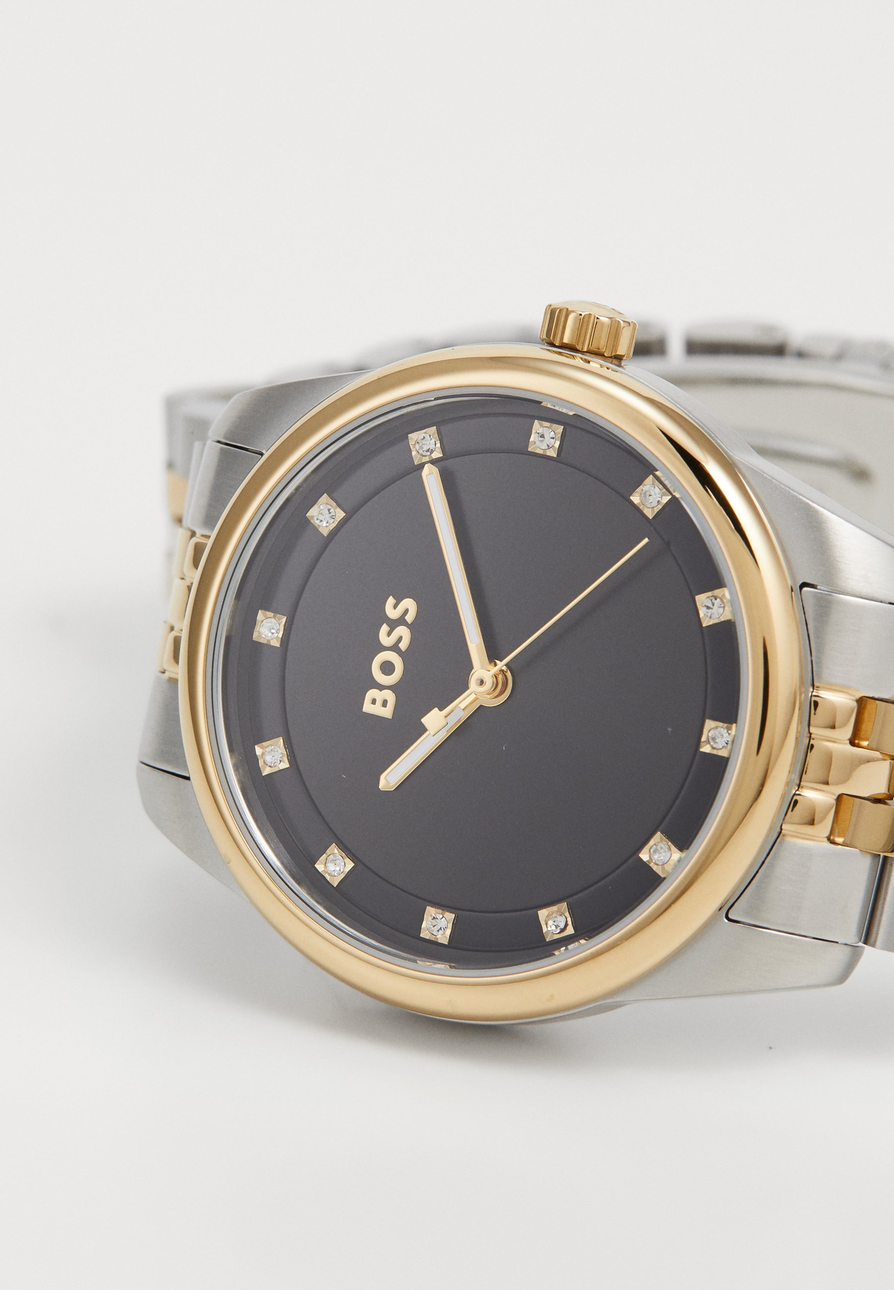 BOSS GRACEFUL PRECIOUS - Horloge - zilverkleurig/goudkleurig/zwart