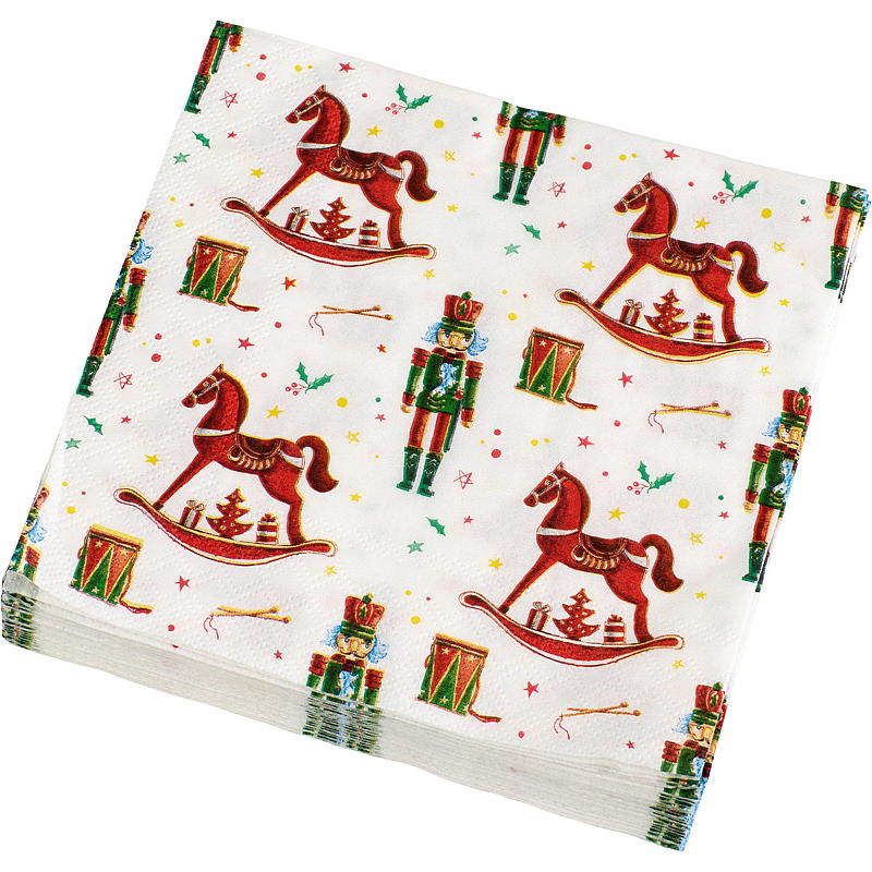 Vie Eco Servetter 20-pack 33x33 cm, julmotiv