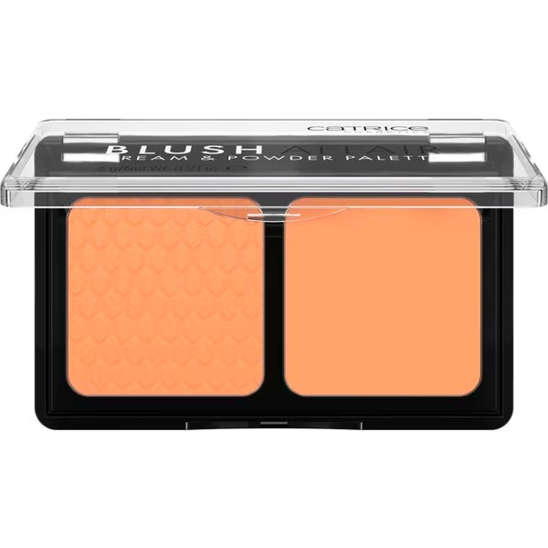 Catrice Blush Affair 030 Absolute Apricot paleta kremnih in pudrnih senčil 6 g