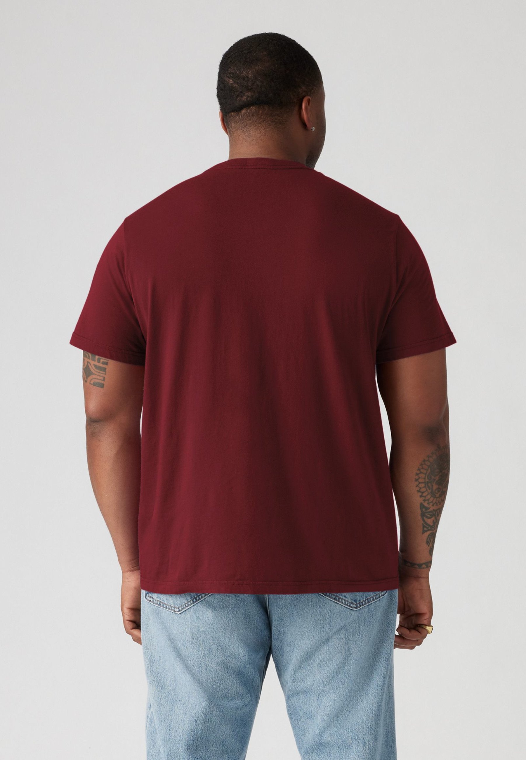 Levi's® Plus BIG ORIGINAL TEE - Basic T-shirt - tawny port