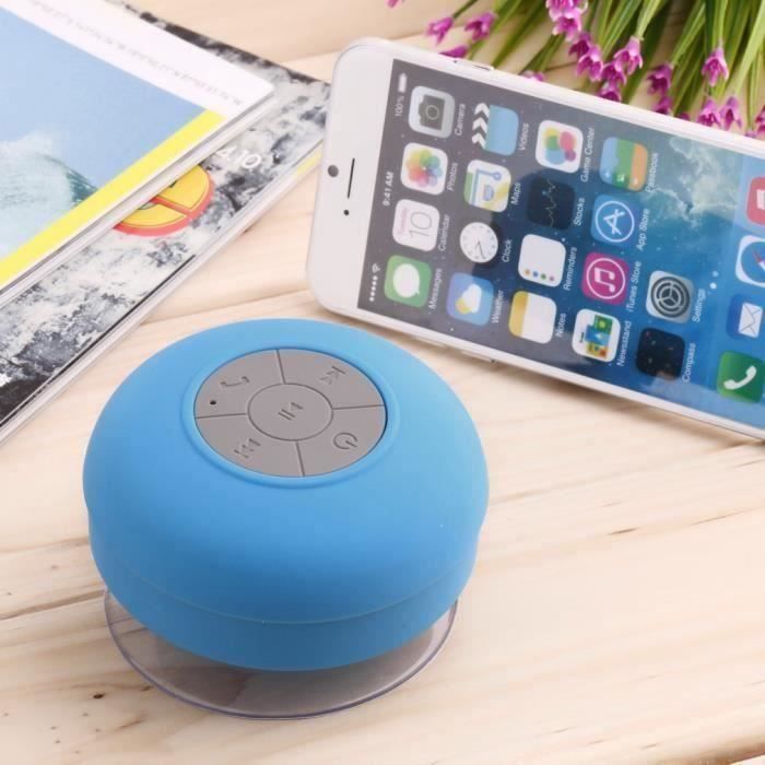 KIN Portable Speaker - Waterproof Wireless Bluetooth Speaker - Blue
