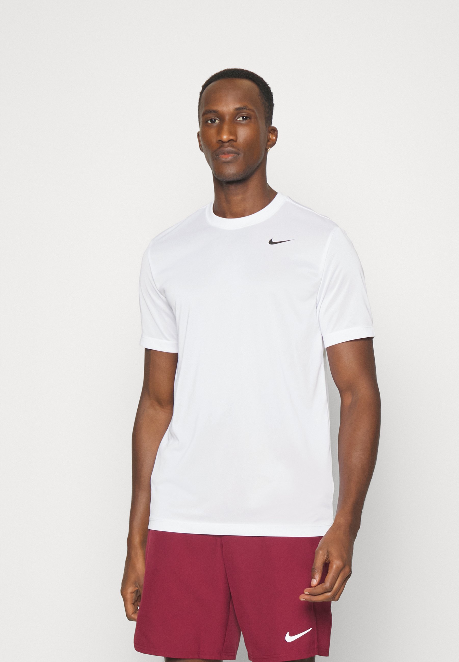 Nike Performance TEE RESET – Sport-T-Shirt – weiß/schwarz
