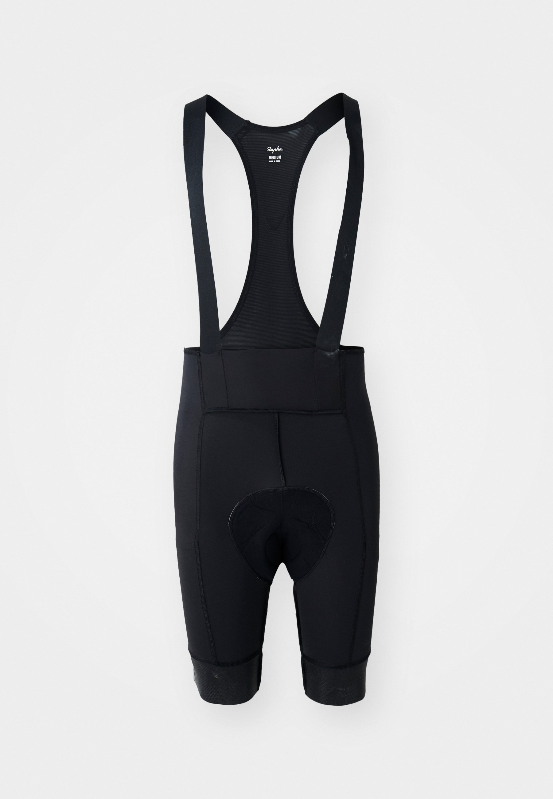 Rapha Herren-Trägerhose mit Tasche – Schwarz