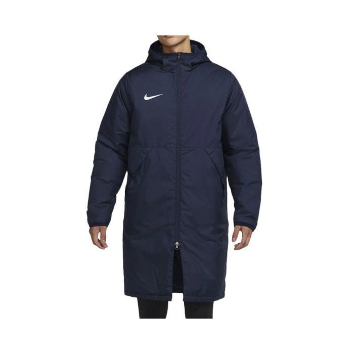 Nike Repel Parka PARK 20 - Men's Navy Blue, Water-Repellent, Synthetic Padding