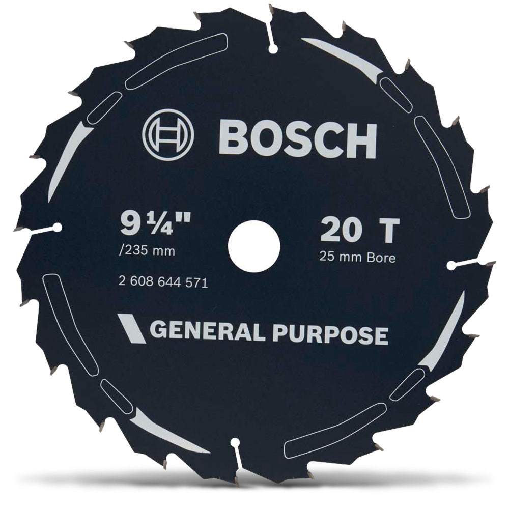 Disco de corte BOSCH TCT de 235 mm com 20 dentes para madeira 2608644587
