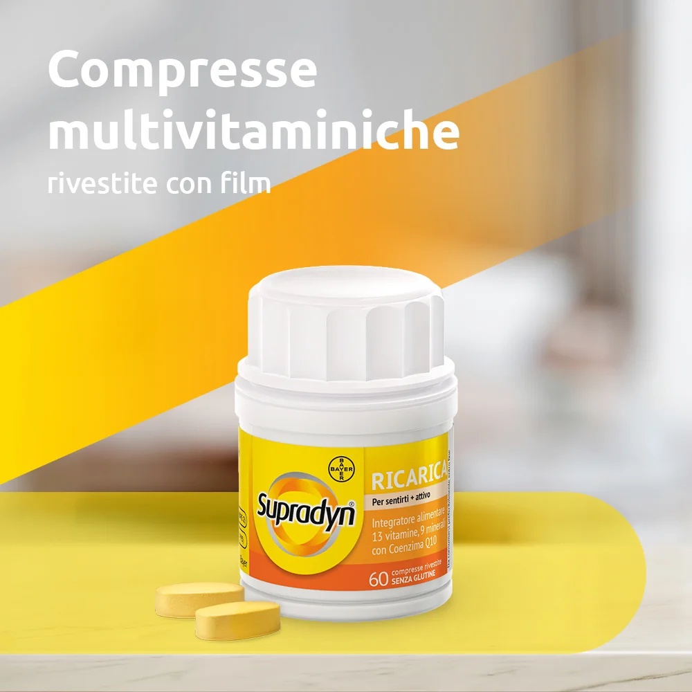 Supradyn Supradyn Refil Suplemento alimentar multivitamínico e mineral 60 comprimidos