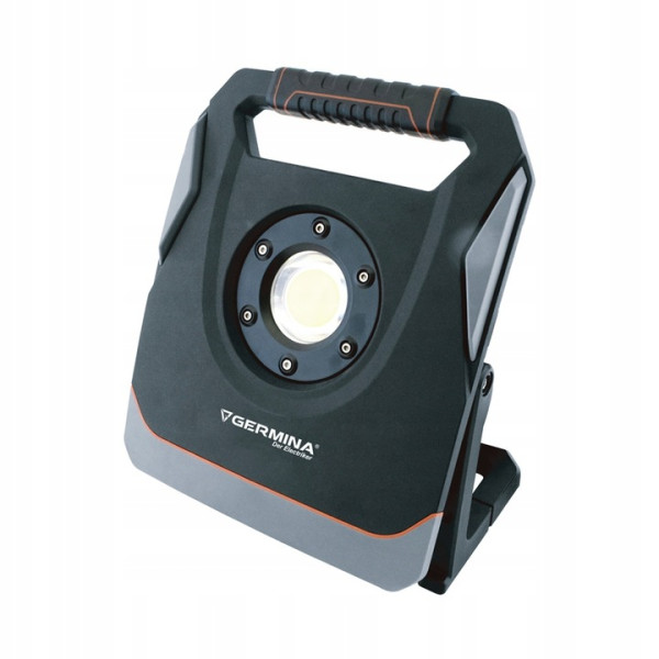 Naświetlacz LED Germina akumulatorowy 65W   adaptery Bosch, Makita 1szt.