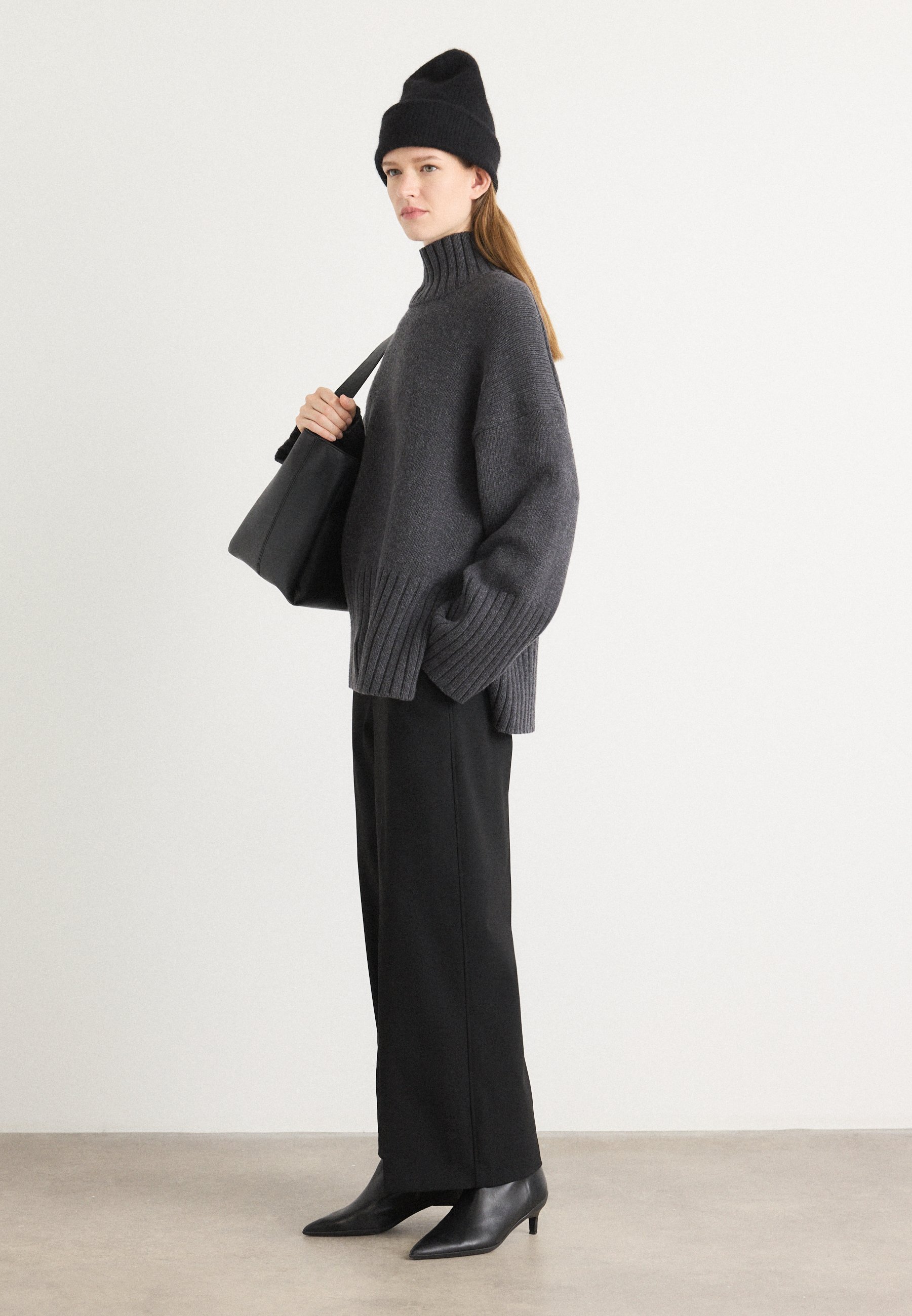 Barbour SERENA JUMPER - Pulover - charcoal
