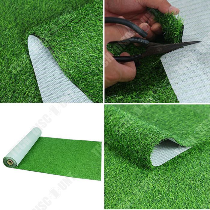 Césped artificial - DESCUENTO TÉCNICO - 2x4m - Duradero - Agradable al tacto - Ignífugo