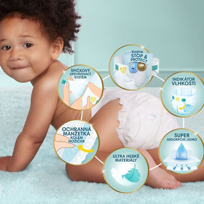 PAMPERS Premium Care vel. 3 (78 ks)