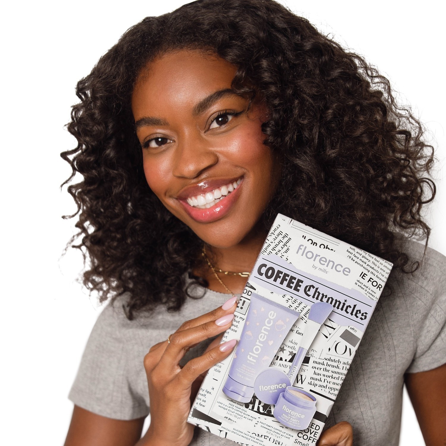 Set za njegu lica Florence By Mills Coffee Chronicles – 1 komad