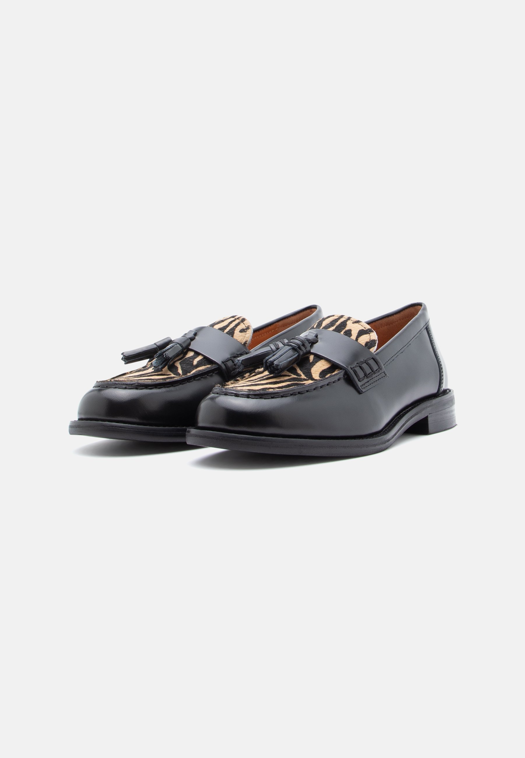 Vagabond LINN - Slip-on - beige/nero